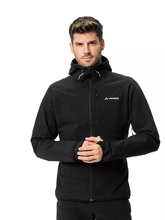 VAUDE | Chaqueta softshell Larice con capucha para hombre | 